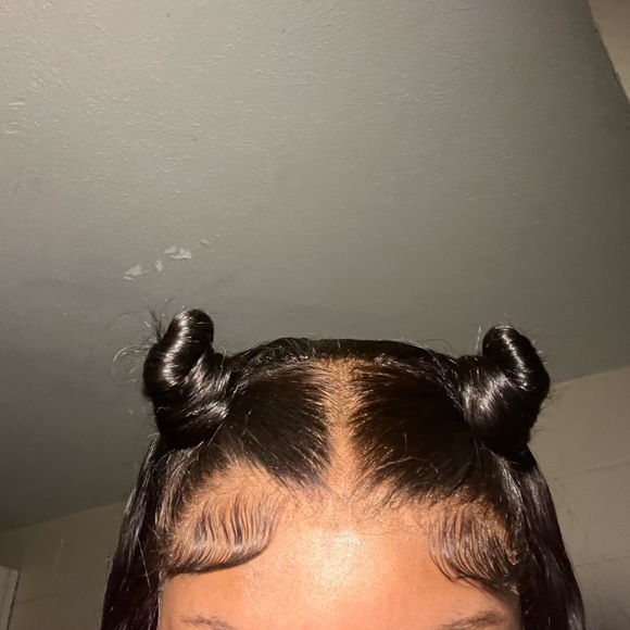 34 inch water wave wig transparent hd lace wig !